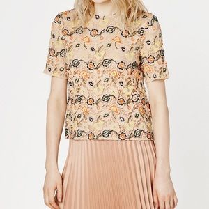 Zara lace top